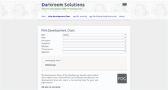 Desktop Screenshot of darkroom-solutions.com